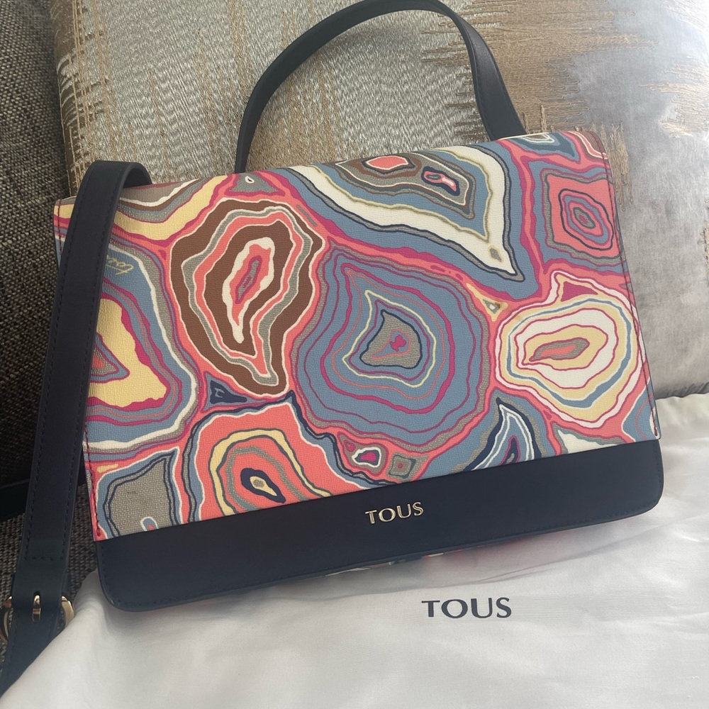 Tous colorful bag with strap